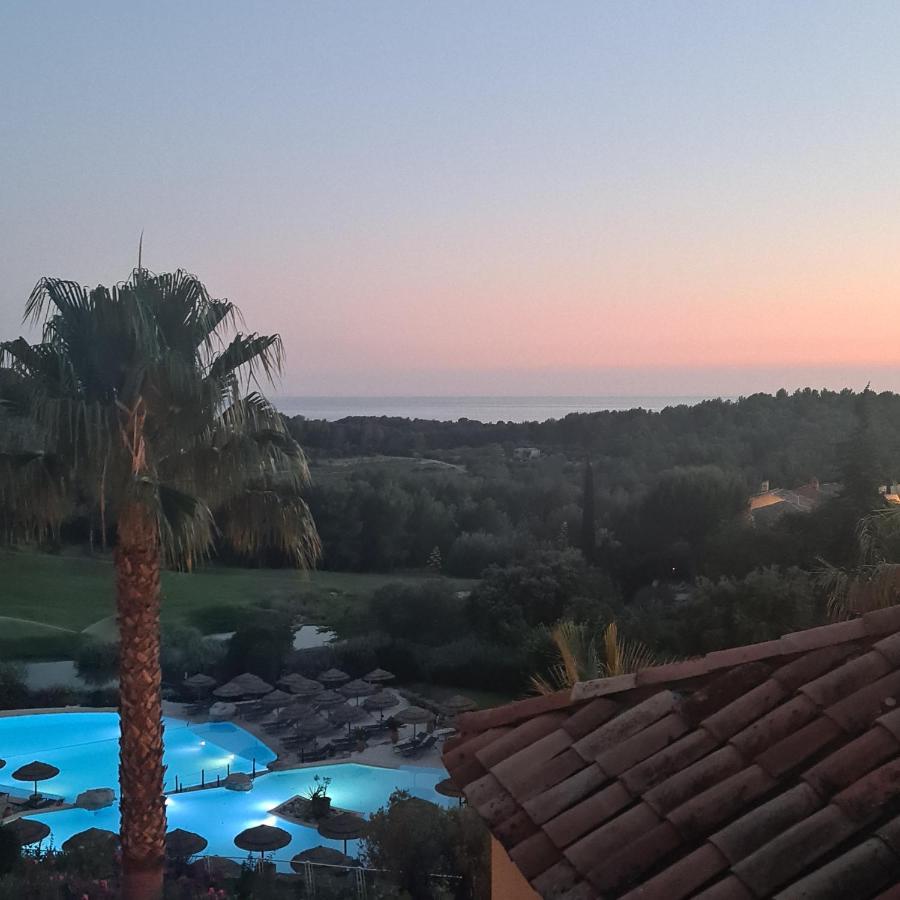 Hameau Des Amandiers Vue Mer - Piscine, Golf Et Tennis Prive Saint-Cyr-sur-Mer Eksteriør bilde