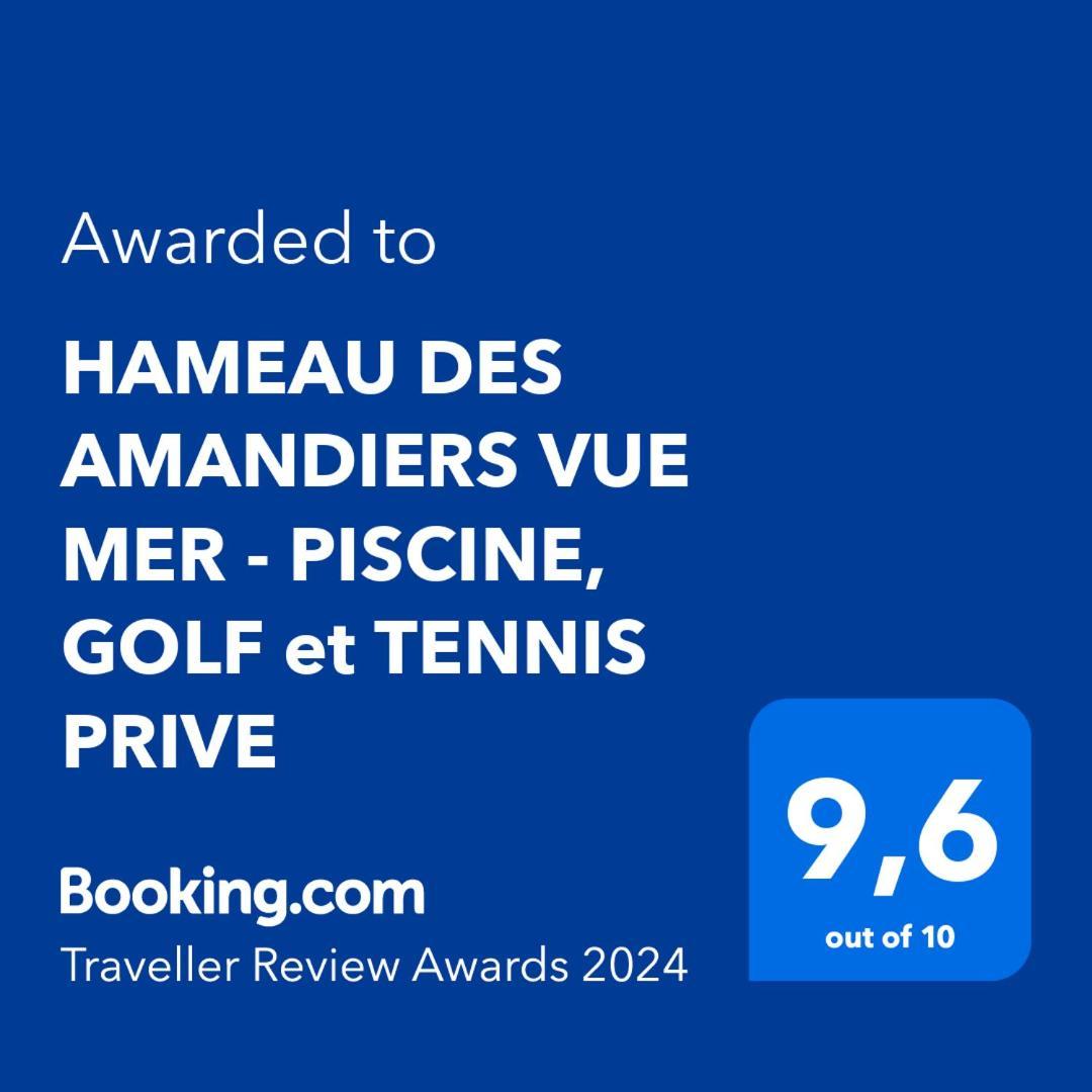 Hameau Des Amandiers Vue Mer - Piscine, Golf Et Tennis Prive Saint-Cyr-sur-Mer Eksteriør bilde